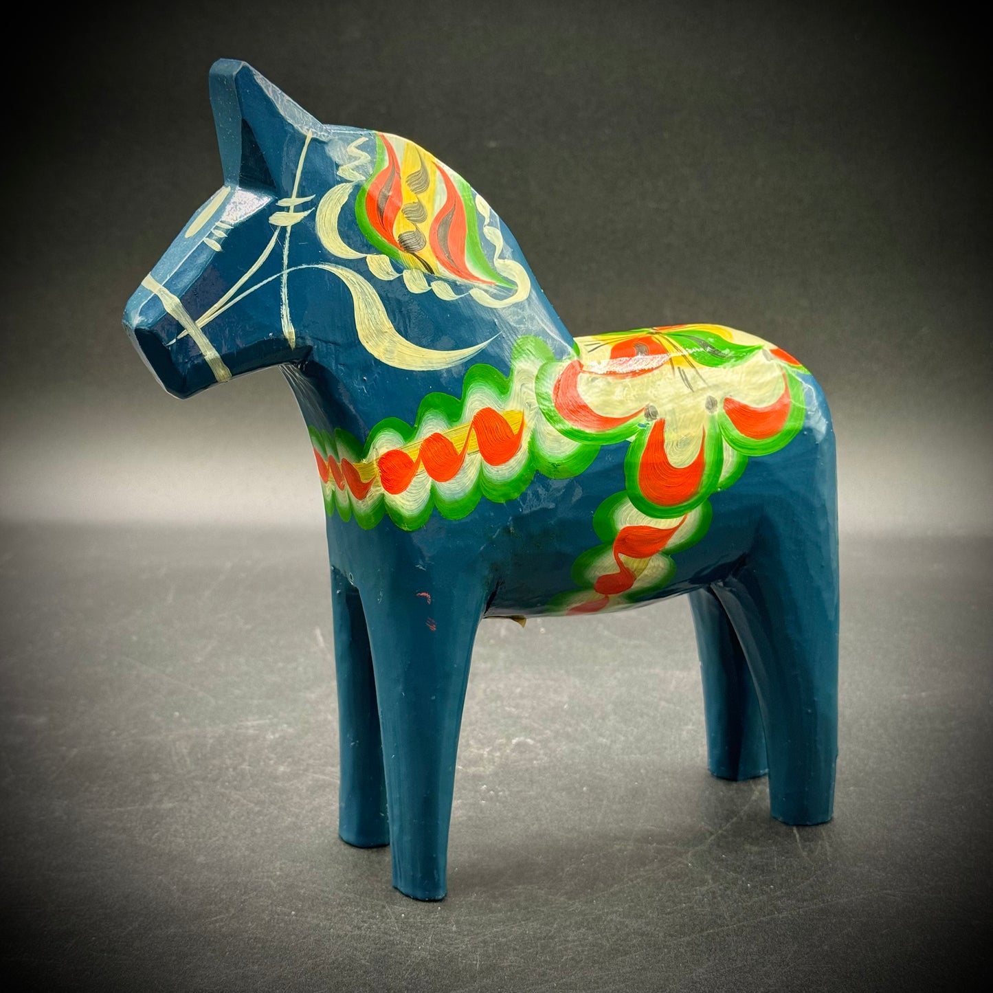 Fantastic Dala Horse Hand Painted in Sweden