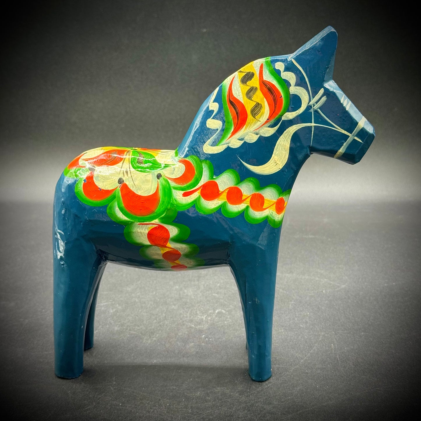 Fantastic Dala Horse Hand Painted in Sweden