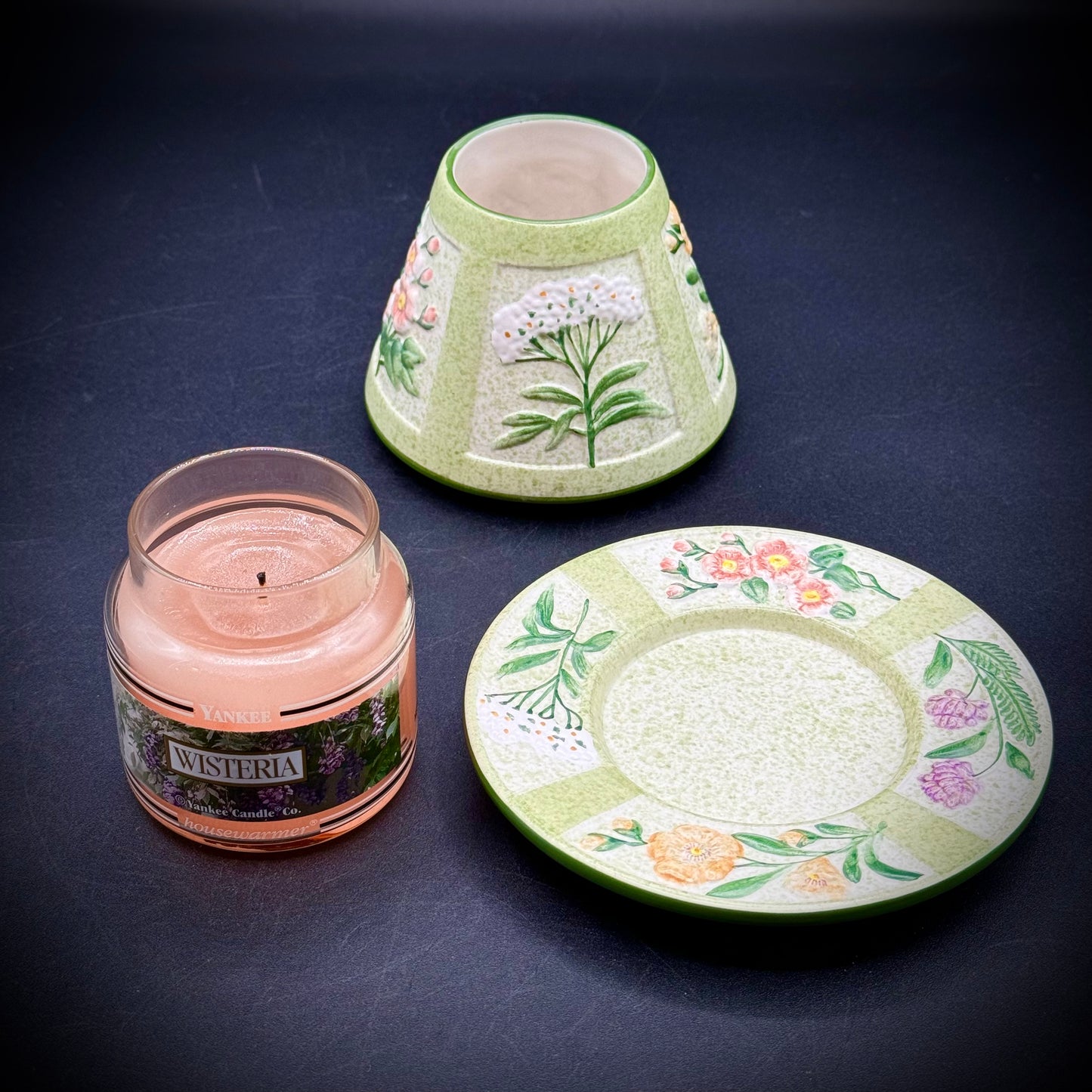 Yankee Candle Wildflower Ceramic Lamp Set