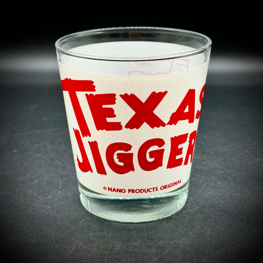 Vintage Nano Products "Texas Jigger" Novelty Bar Ware