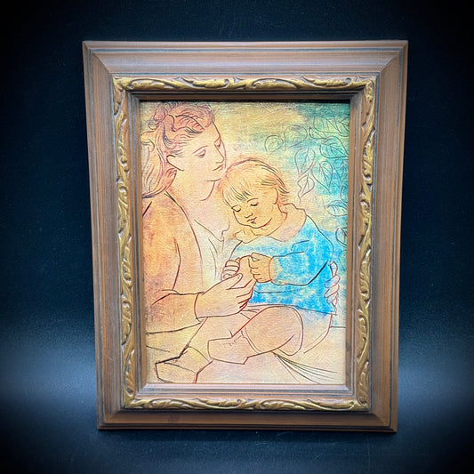 Vintage 1960s Royale Academie Collection Picasso Framed Print