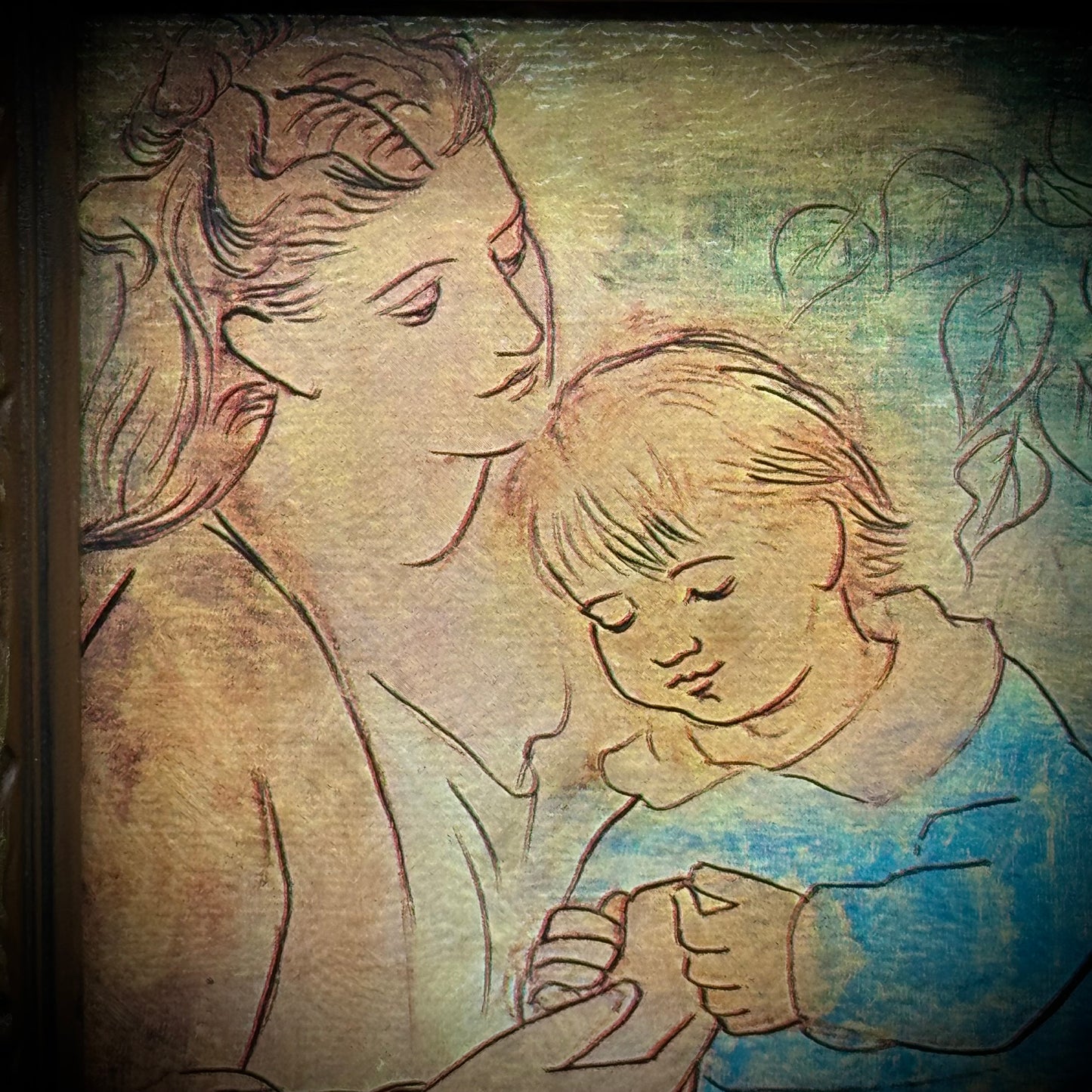 Vintage 1960s Royale Academie Collection Picasso Framed Print