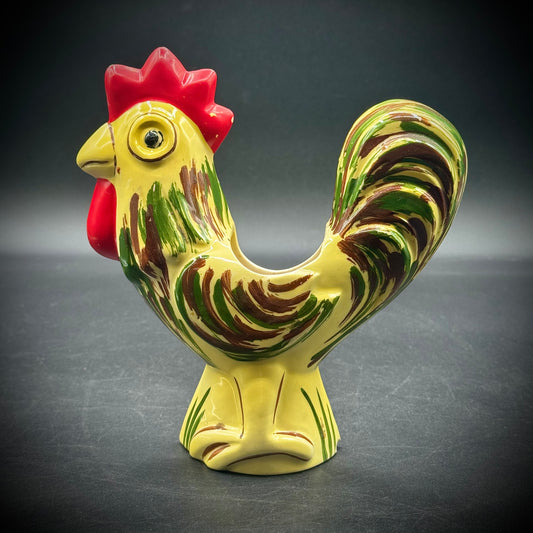 Vintage MCM 1960s Rooster/Chicken Wall Pocket