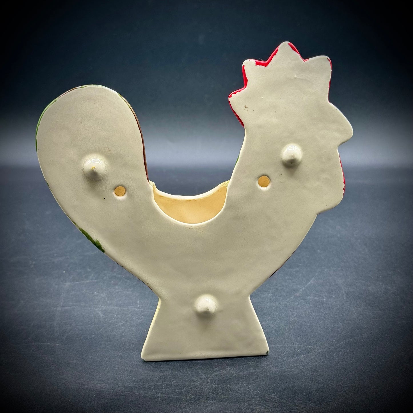 Vintage MCM 1960s Rooster/Chicken Wall Pocket