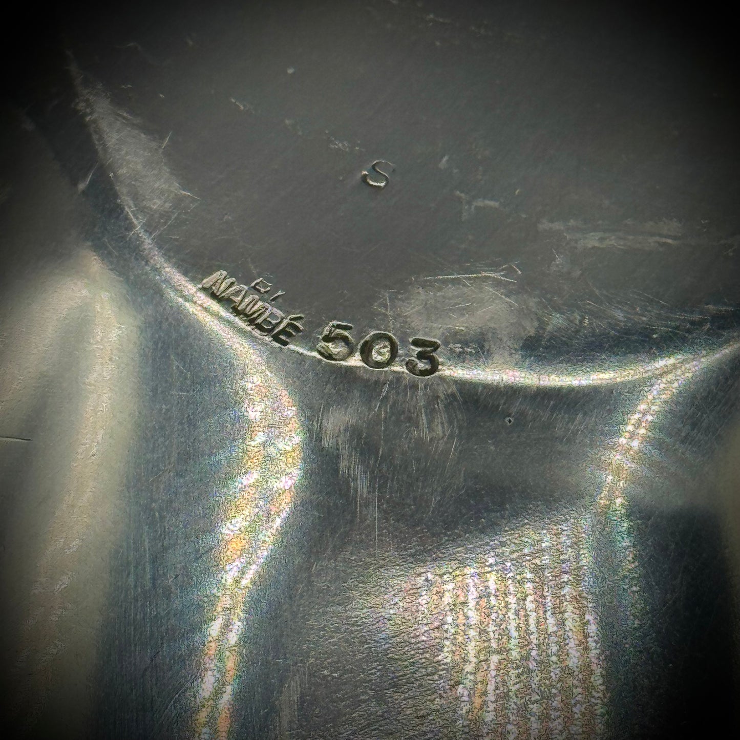 Large Nambe Metal Centerpiece Dish