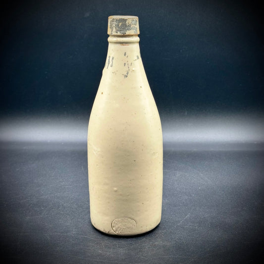 Antique Cream Colored Bottle by H. Kennedy - Glasgow, Scotland