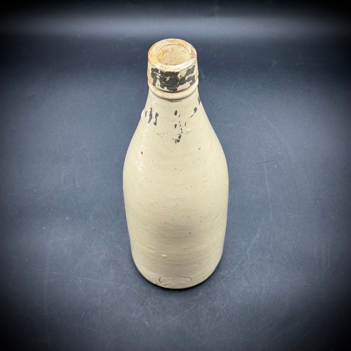 Antique Cream Colored Bottle by H. Kennedy - Glasgow, Scotland