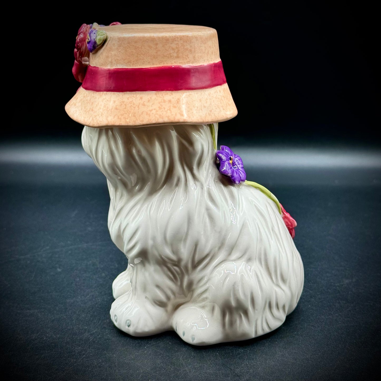 Vintage Merrymac Collection "Petunia Too" Porcelain Dog Figurine