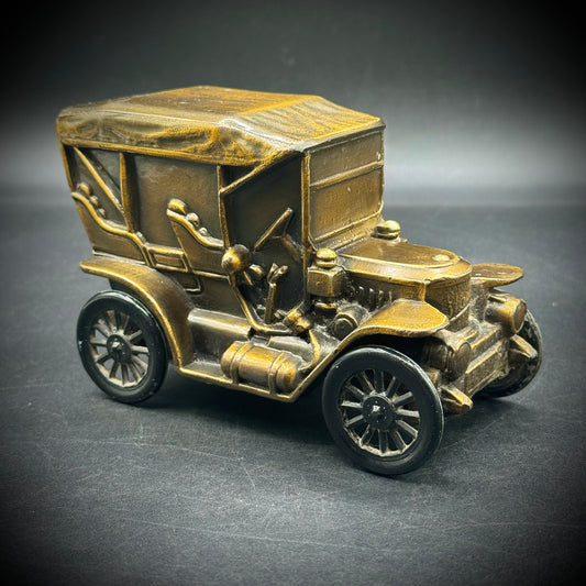 Antique Estes Park Stanley Steamer Metal Bank - Museum Quality Piece
