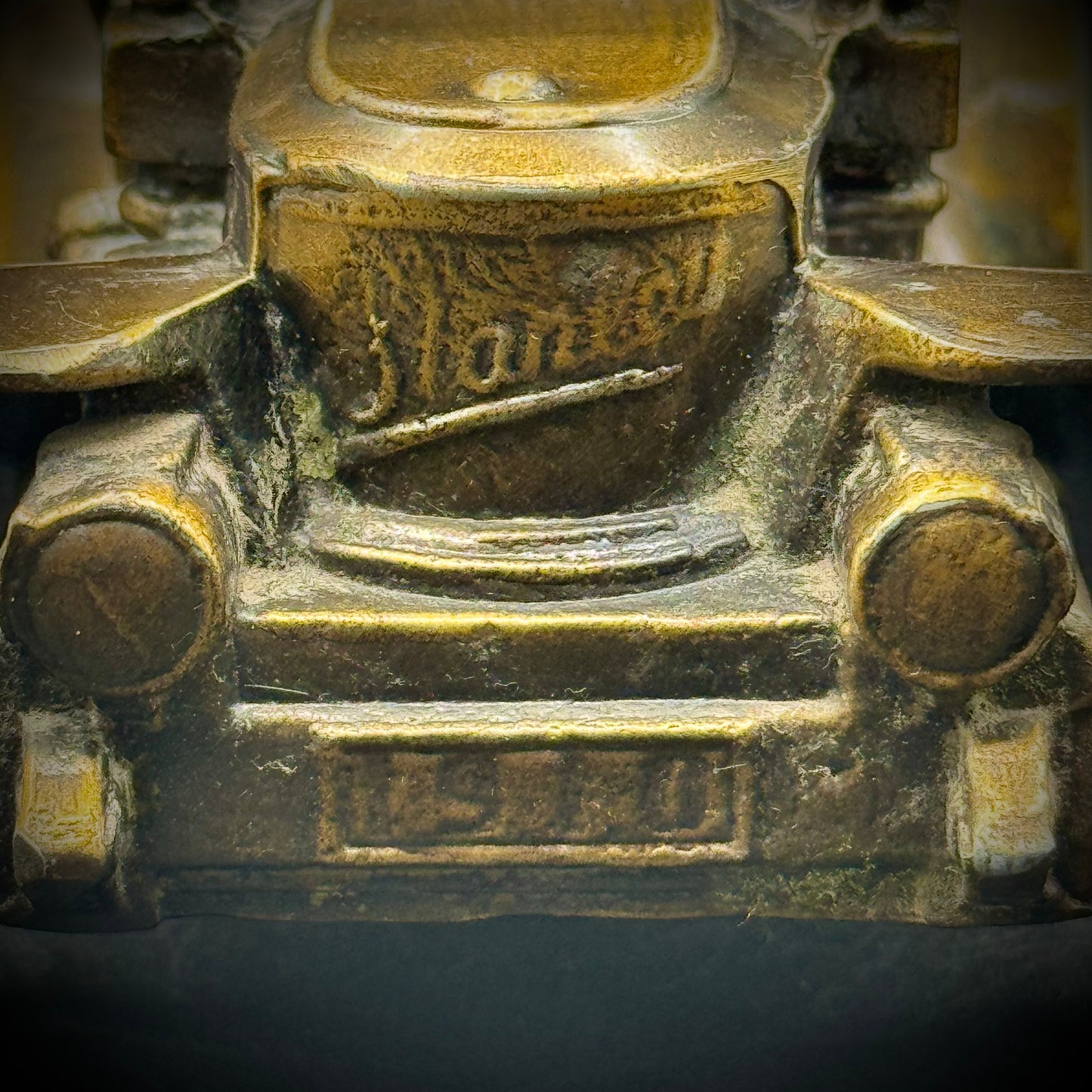 Antique Estes Park Stanley Steamer Metal Bank - Museum Quality Piece
