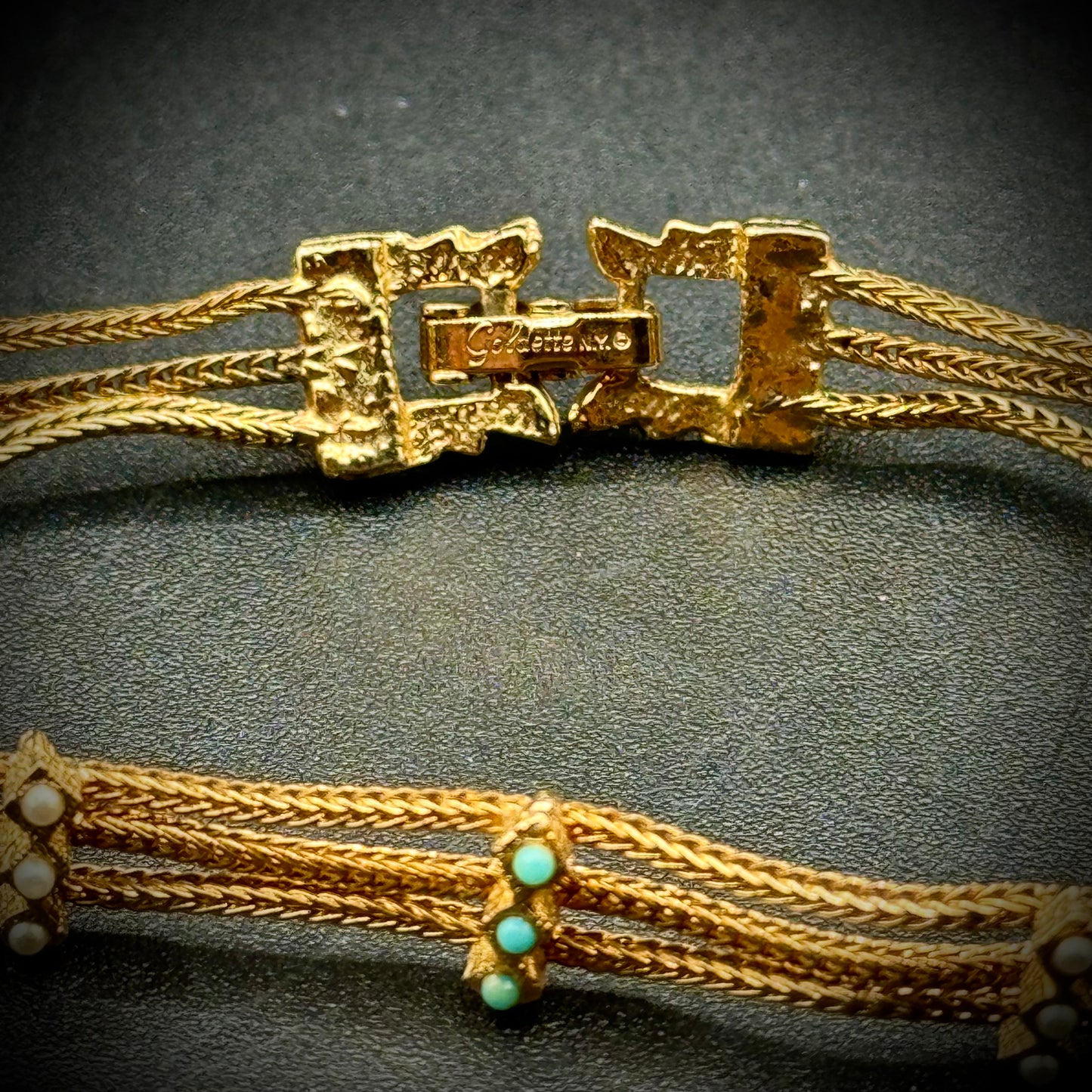 Vintage 1950s Goldette Bracelet