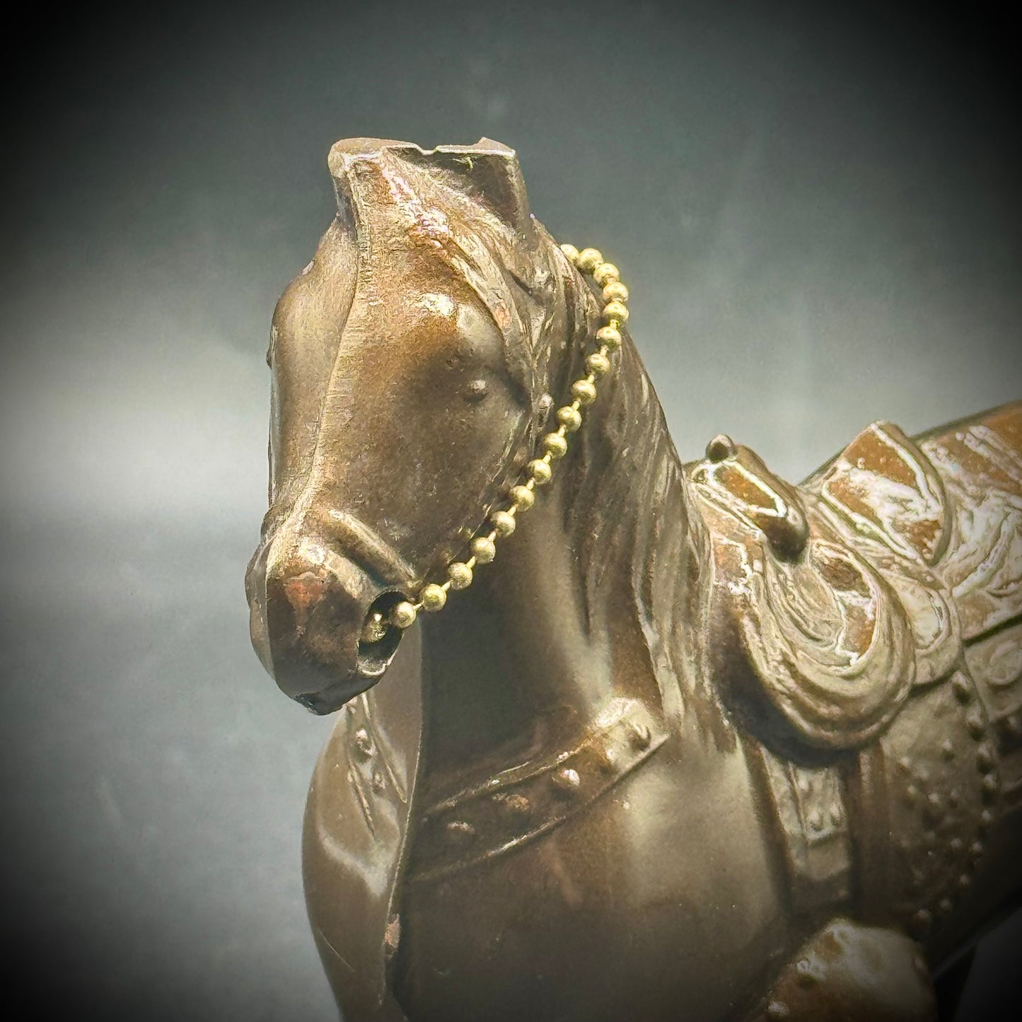 Vintage 1960s Bronze Carnival Prize Horse