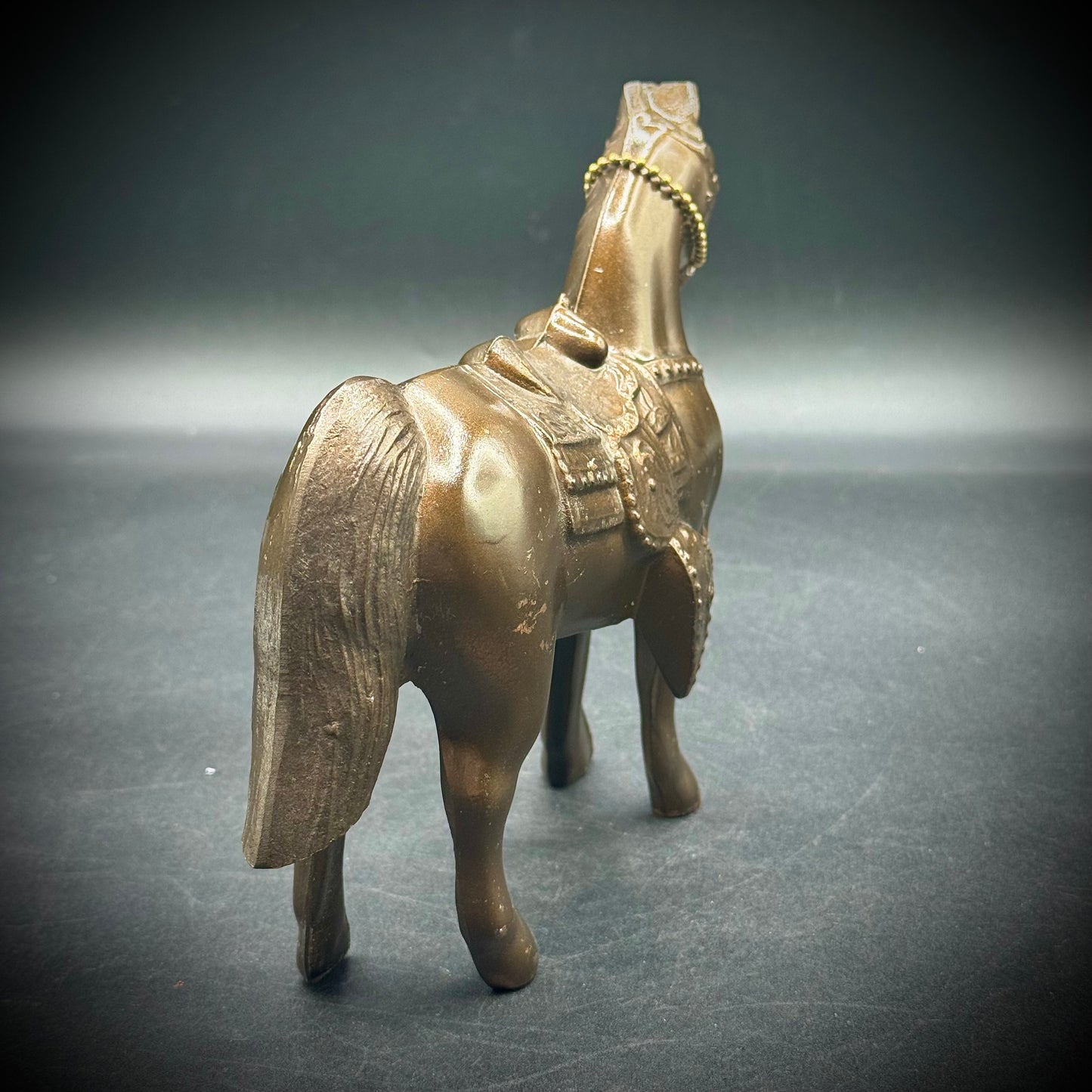 Vintage 1960s Bronze Carnival Prize Horse