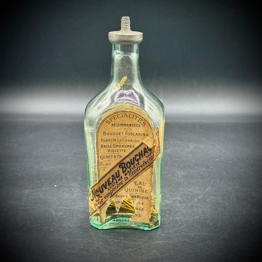 Antique French Perfume Bottle w/Original Labels