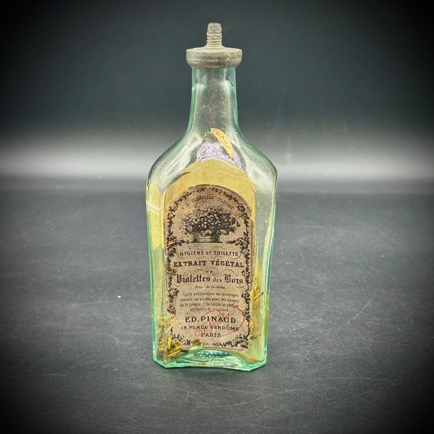 Antique French Perfume Bottle w/Original Labels