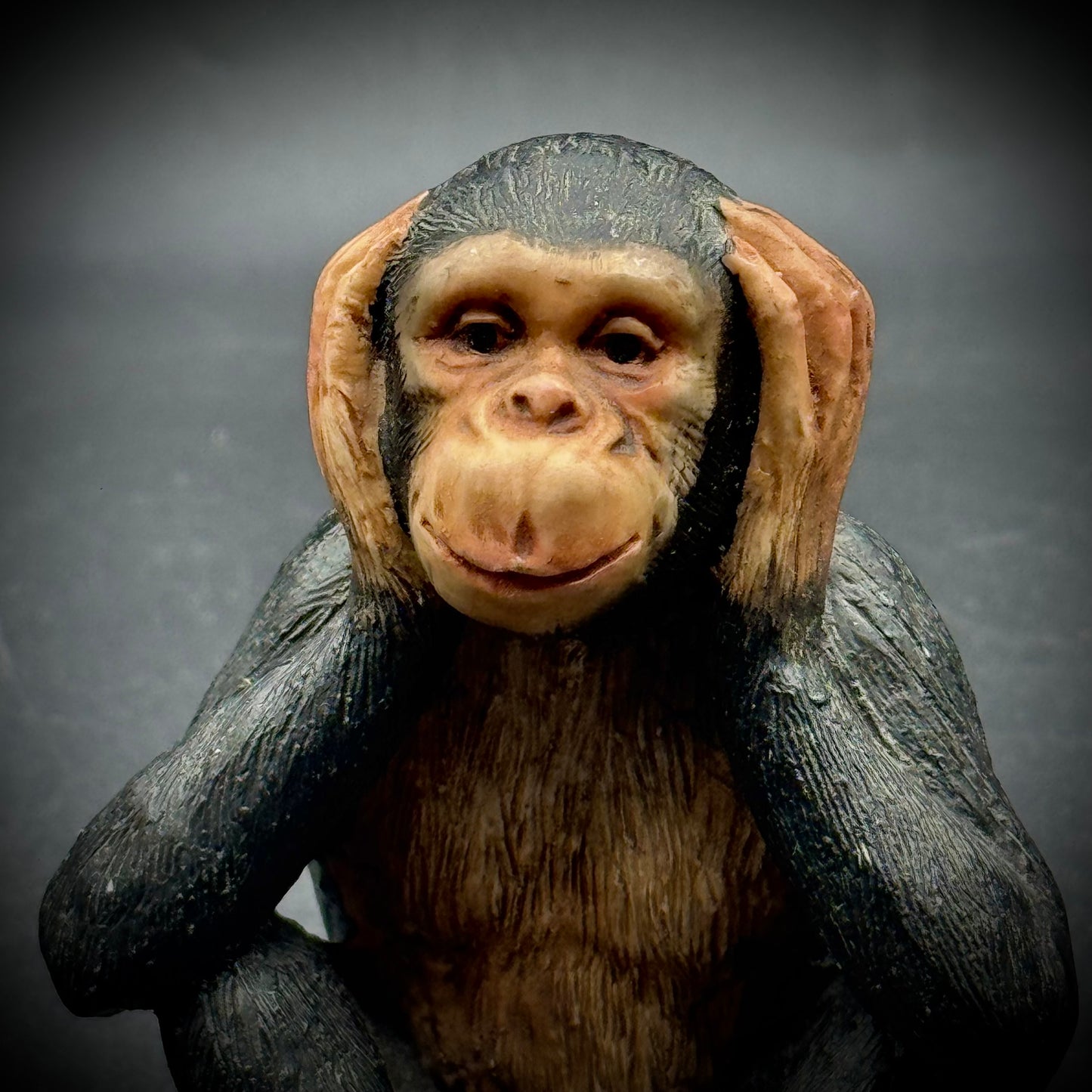 Highly Detailed "See No Evil, Hear No Evil, Speak No Evil" Monkey Figurine Set