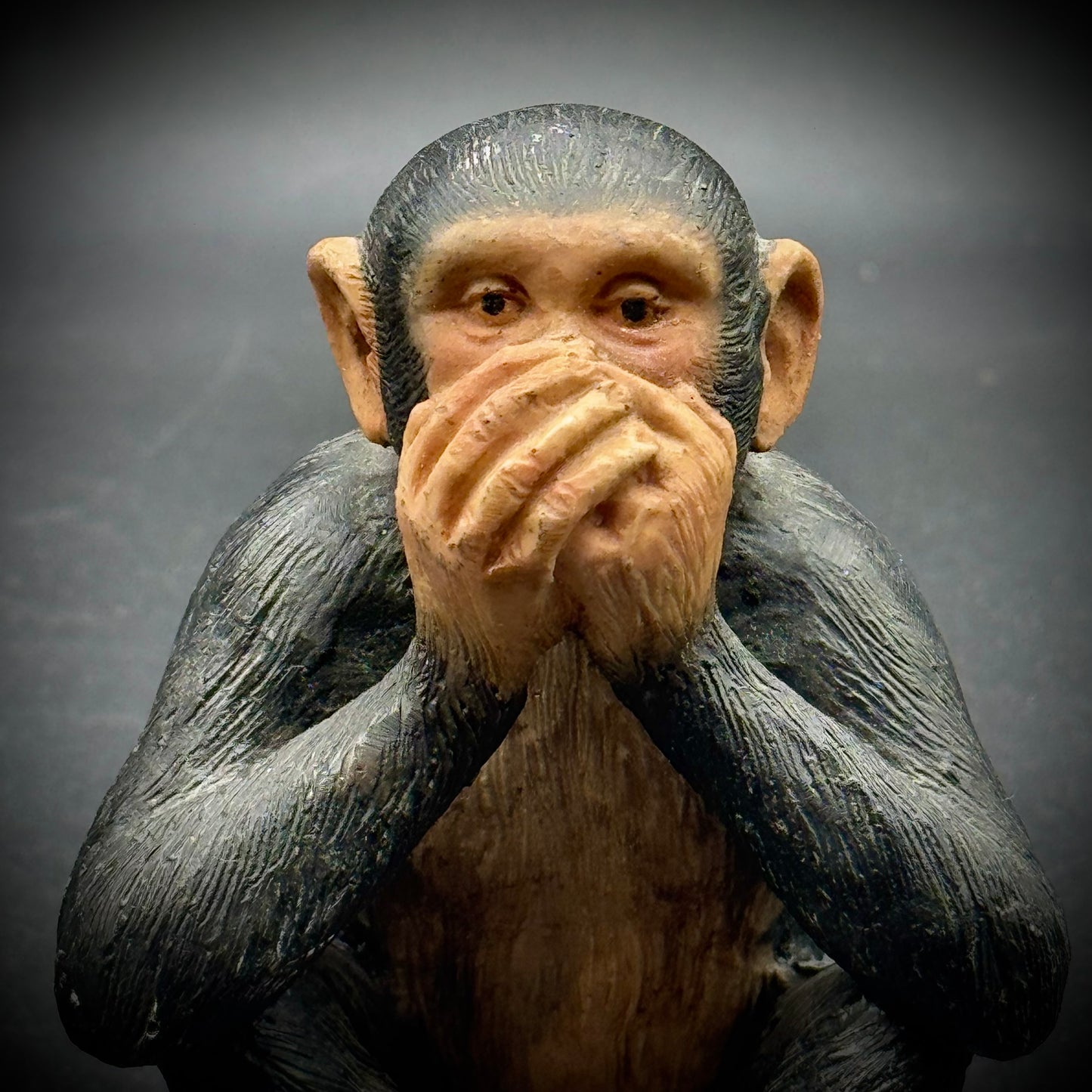 Highly Detailed "See No Evil, Hear No Evil, Speak No Evil" Monkey Figurine Set