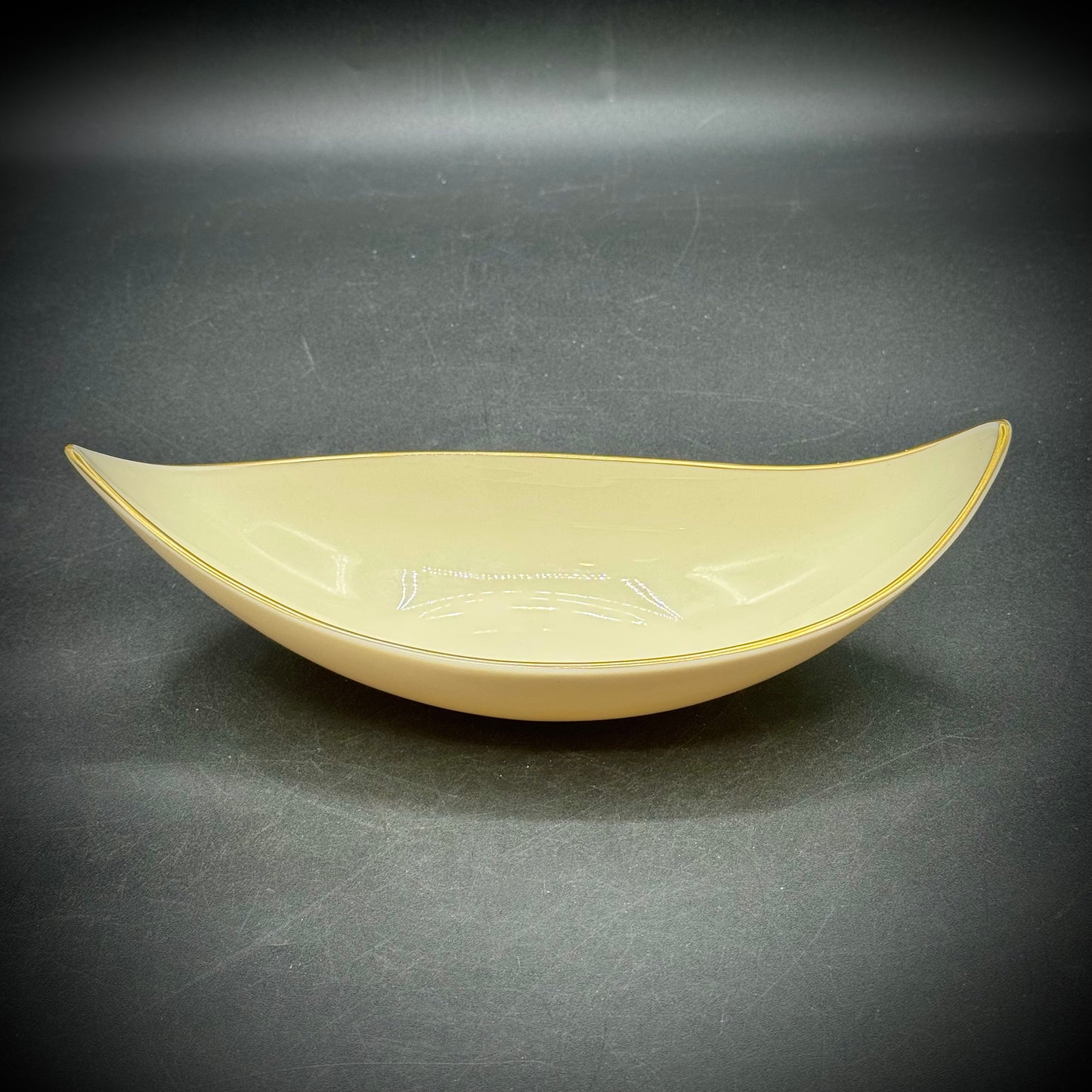 Vintage Lenox USA Leaf Dish