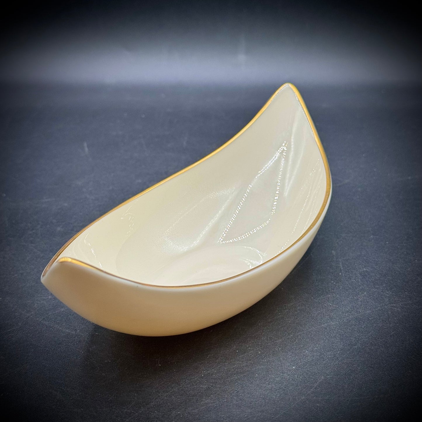 Vintage Lenox USA Leaf Dish