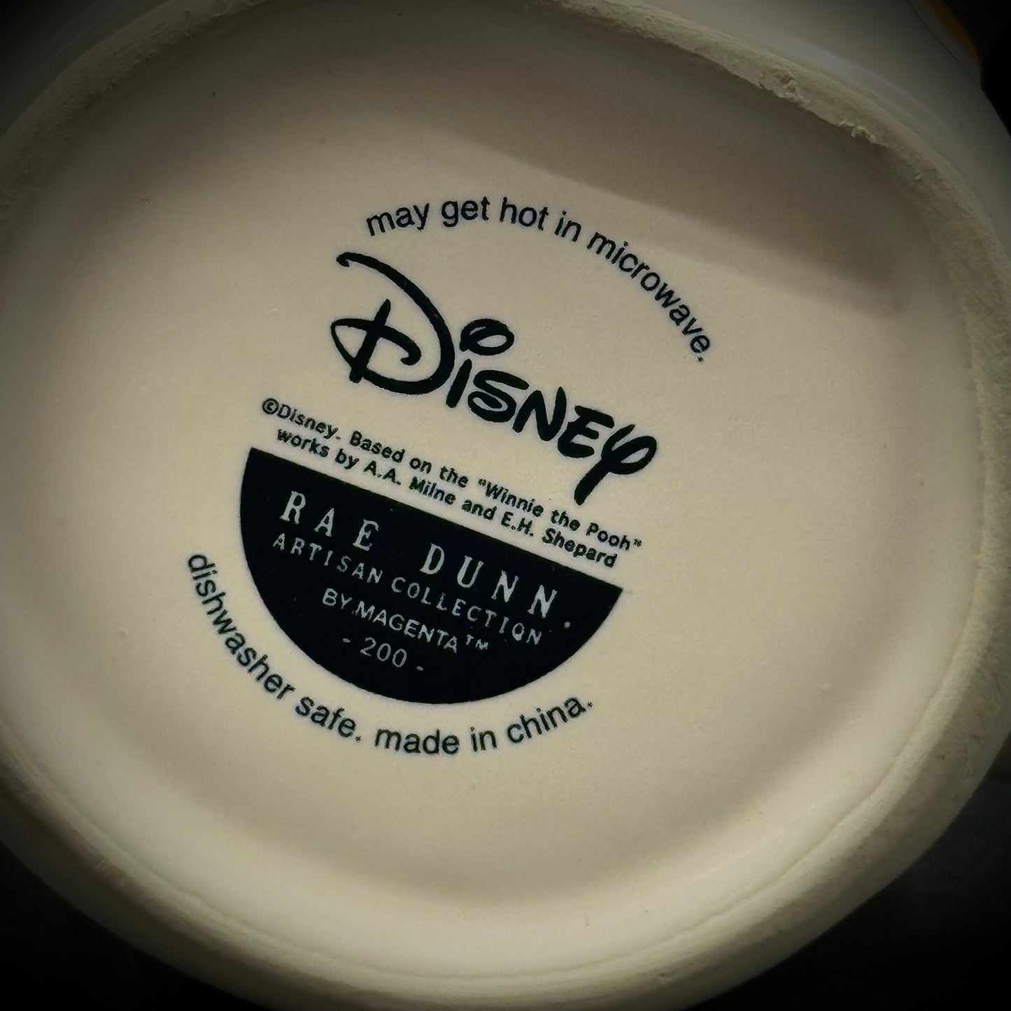 Rae Dunn Disney Winnie The Pooh Halloween Mug - New with Tags