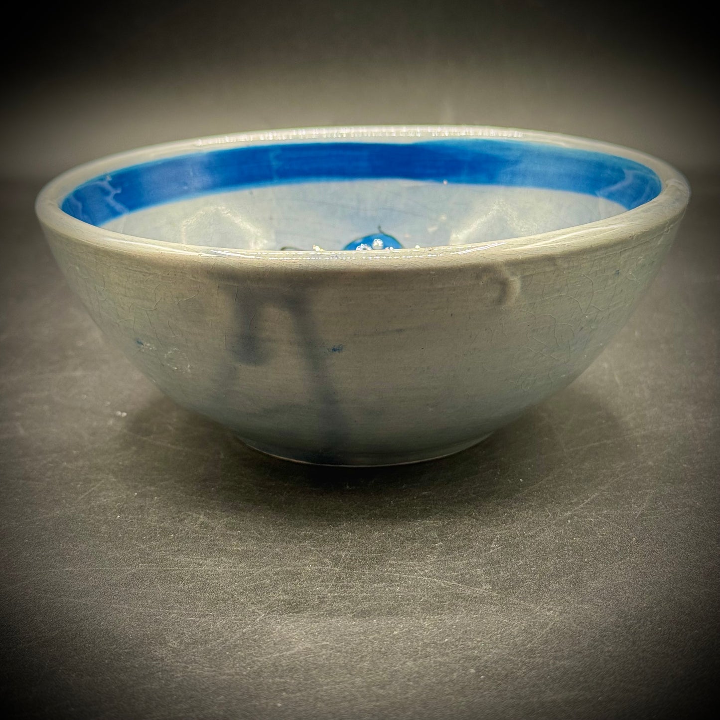 Signed Tonala Mexico Bird Motif Bowl