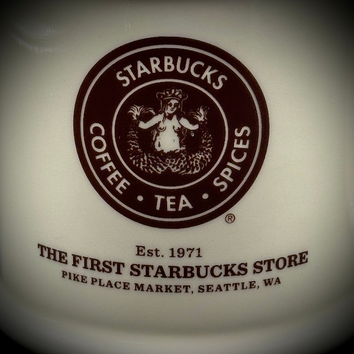 Travel Mug from Starbucks Original Location at Pike Place Market, Seattle