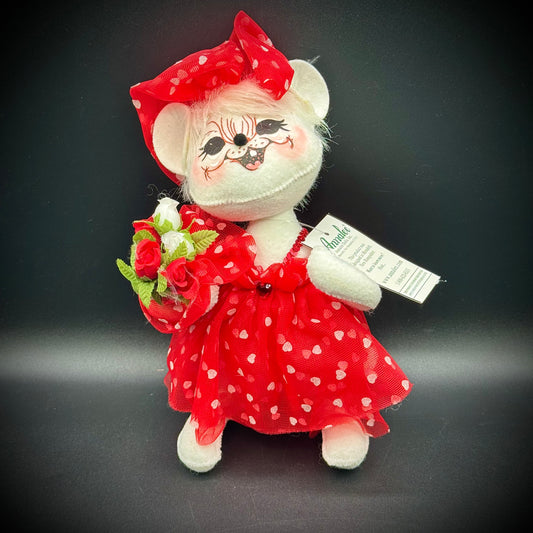 New w/Tag Annalee 2008 Flower Girl Mouse