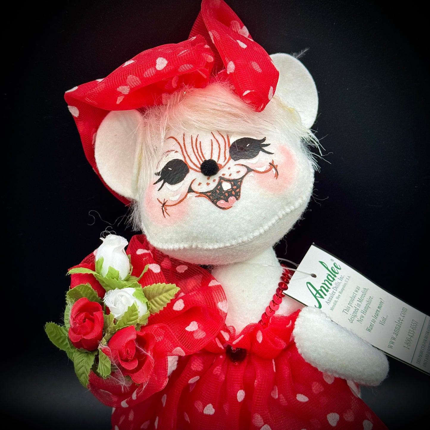New w/Tag Annalee 2008 Flower Girl Mouse