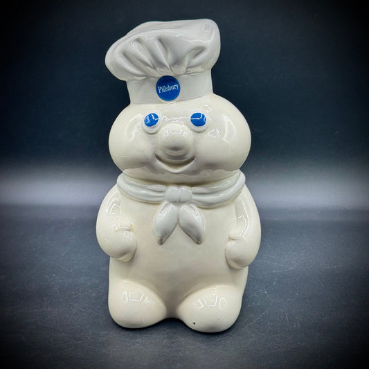 Vintage 1988 Ceramic Pillsbury Dough Boy Bank
