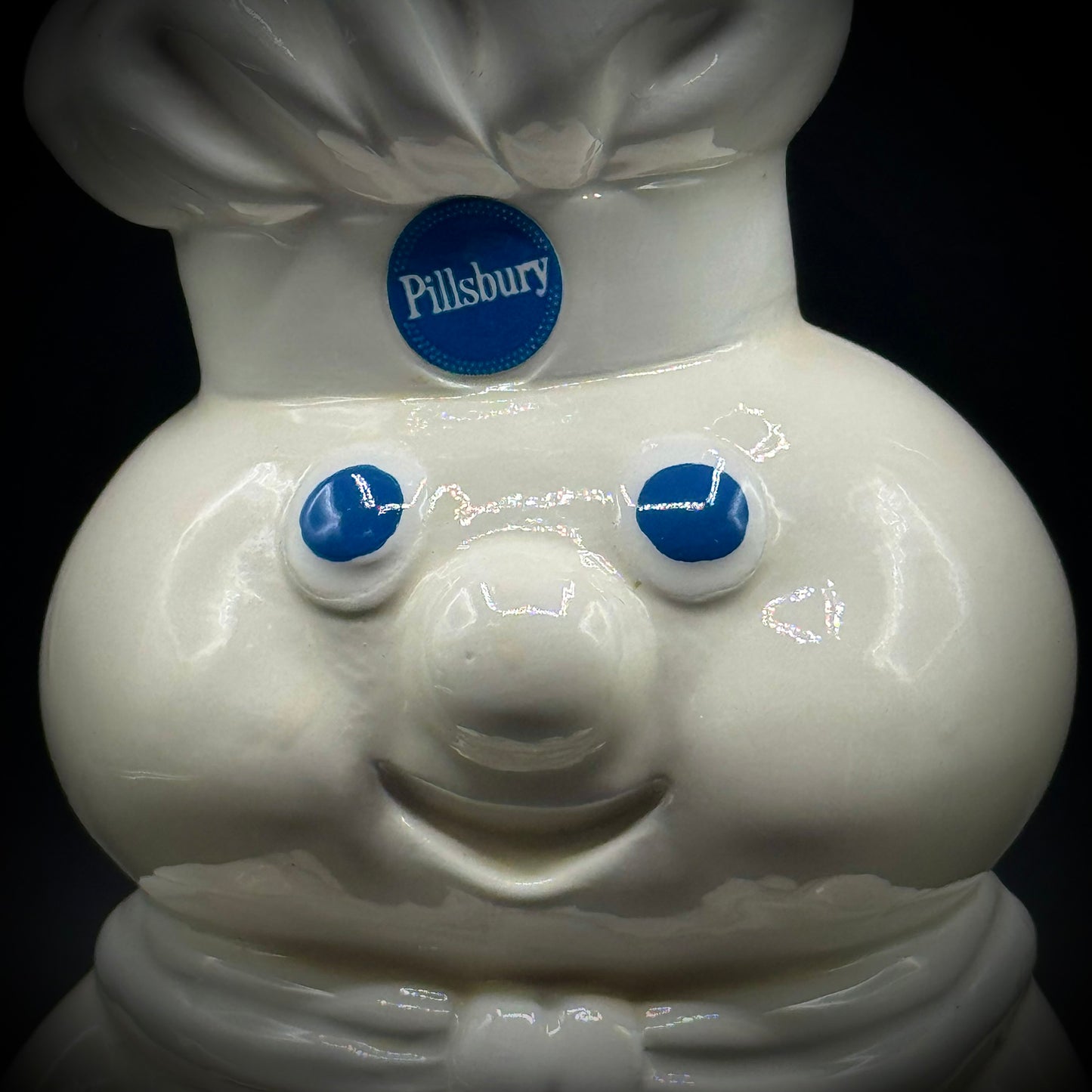 Vintage 1988 Ceramic Pillsbury Dough Boy Bank