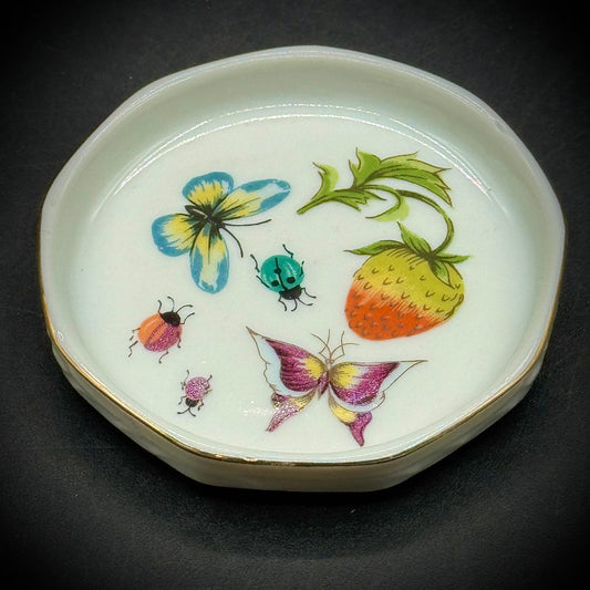Small Ardalt Japan Garden Motif Trinket Dish