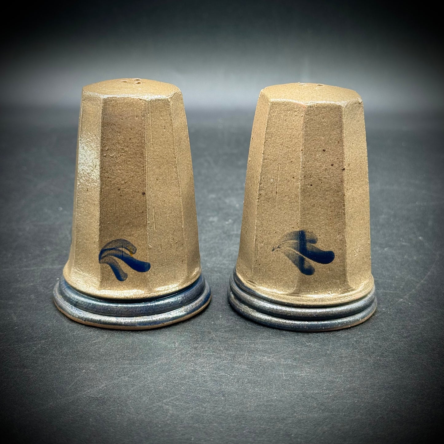 Vintage Rowe, Wisconsin Stoneware S&P Set