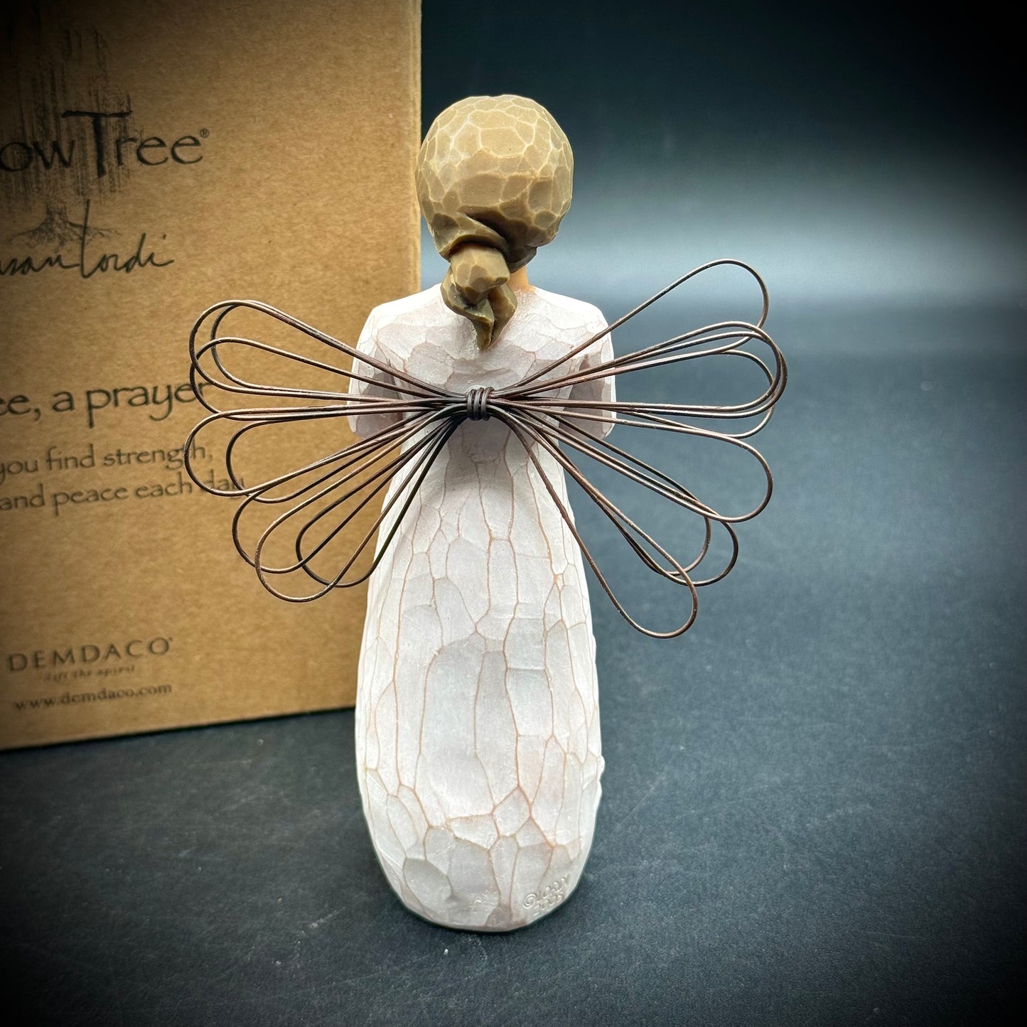 New in Box Willow Tree "A Tree, A Prayer" Angel Figurine