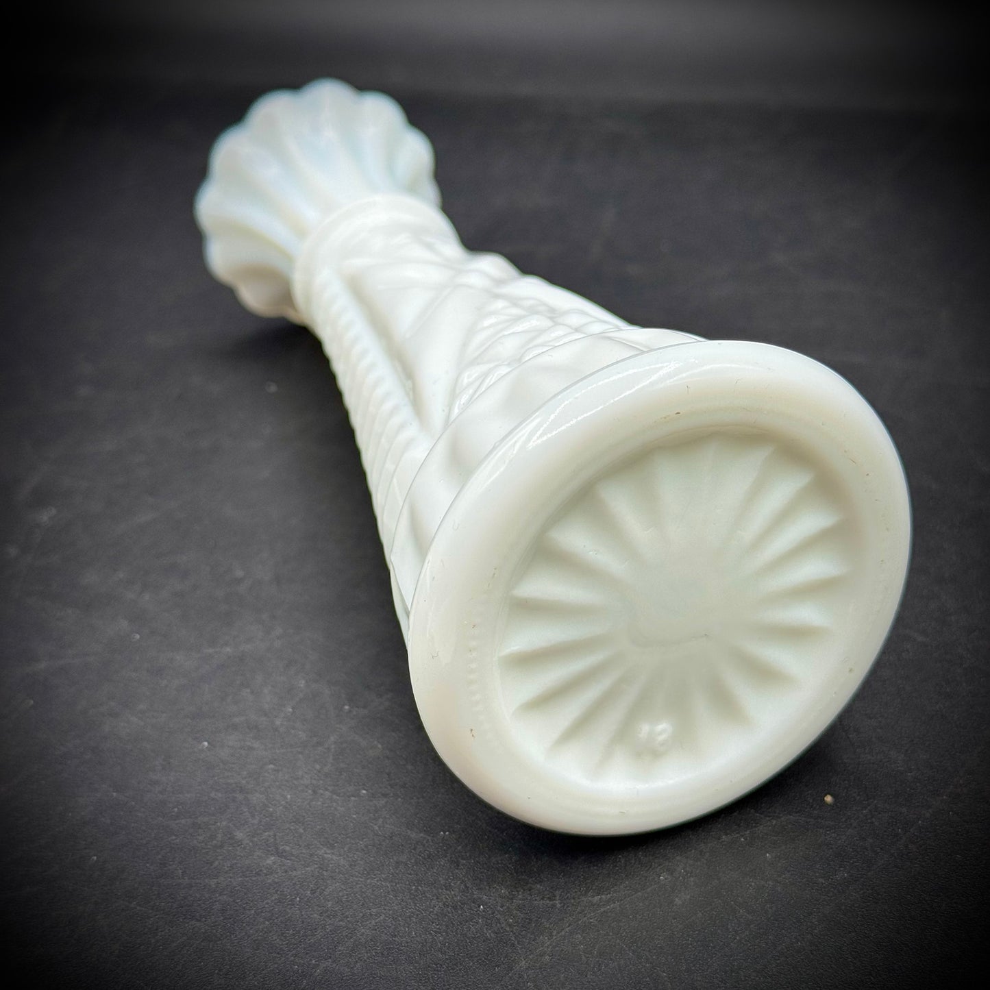 Vintage Milk Glass Bud Vase