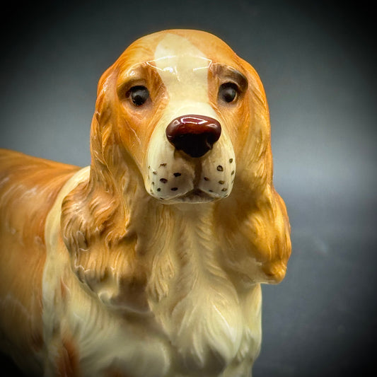 Vintage Adorable Dog Statue - Made in Japan