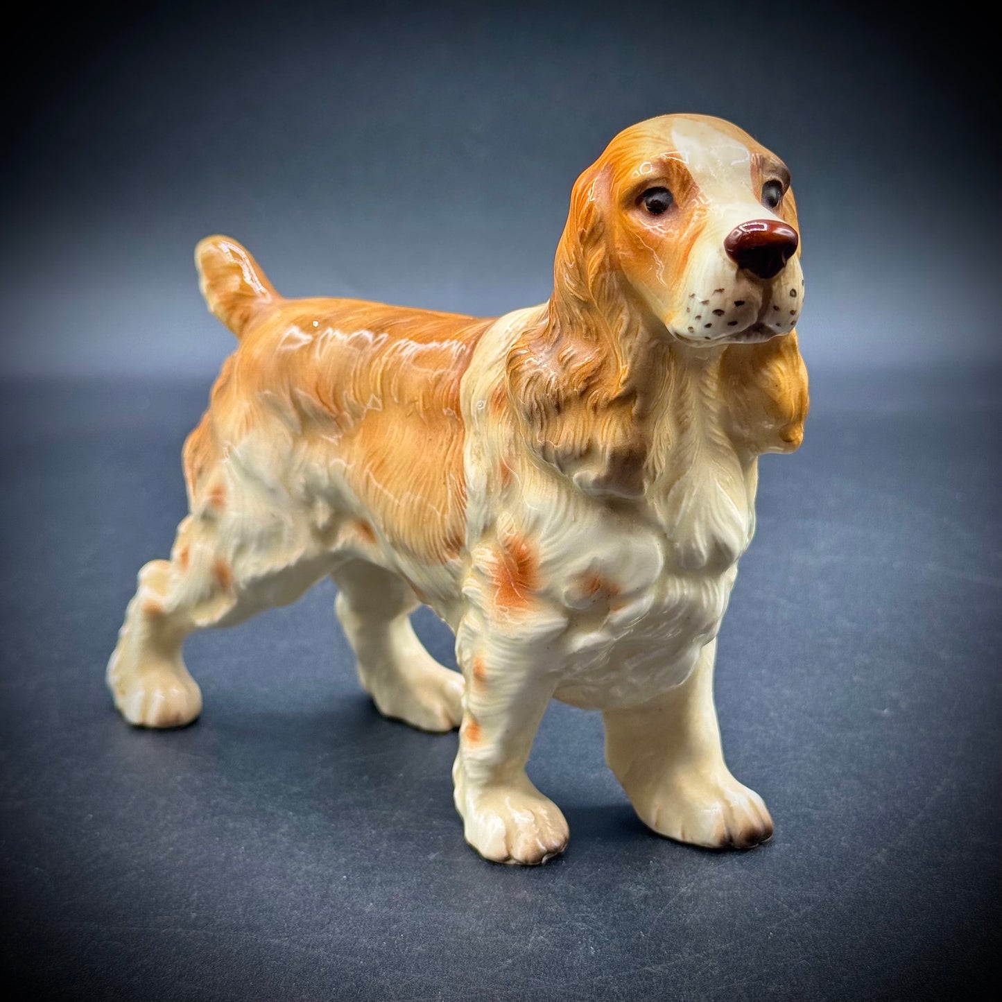 Vintage Adorable Dog Statue - Made in Japan