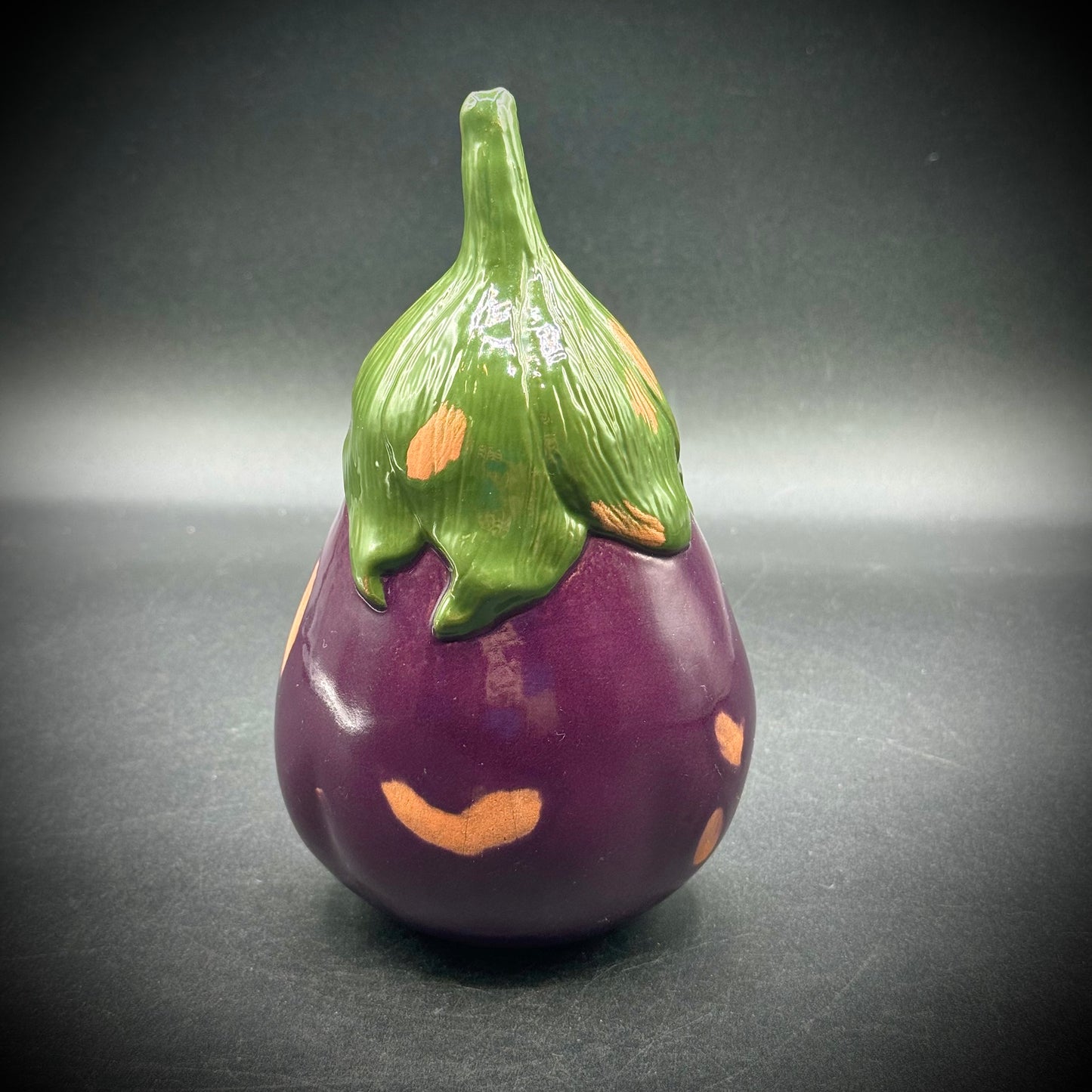 Decorative Ceramic Eggplant