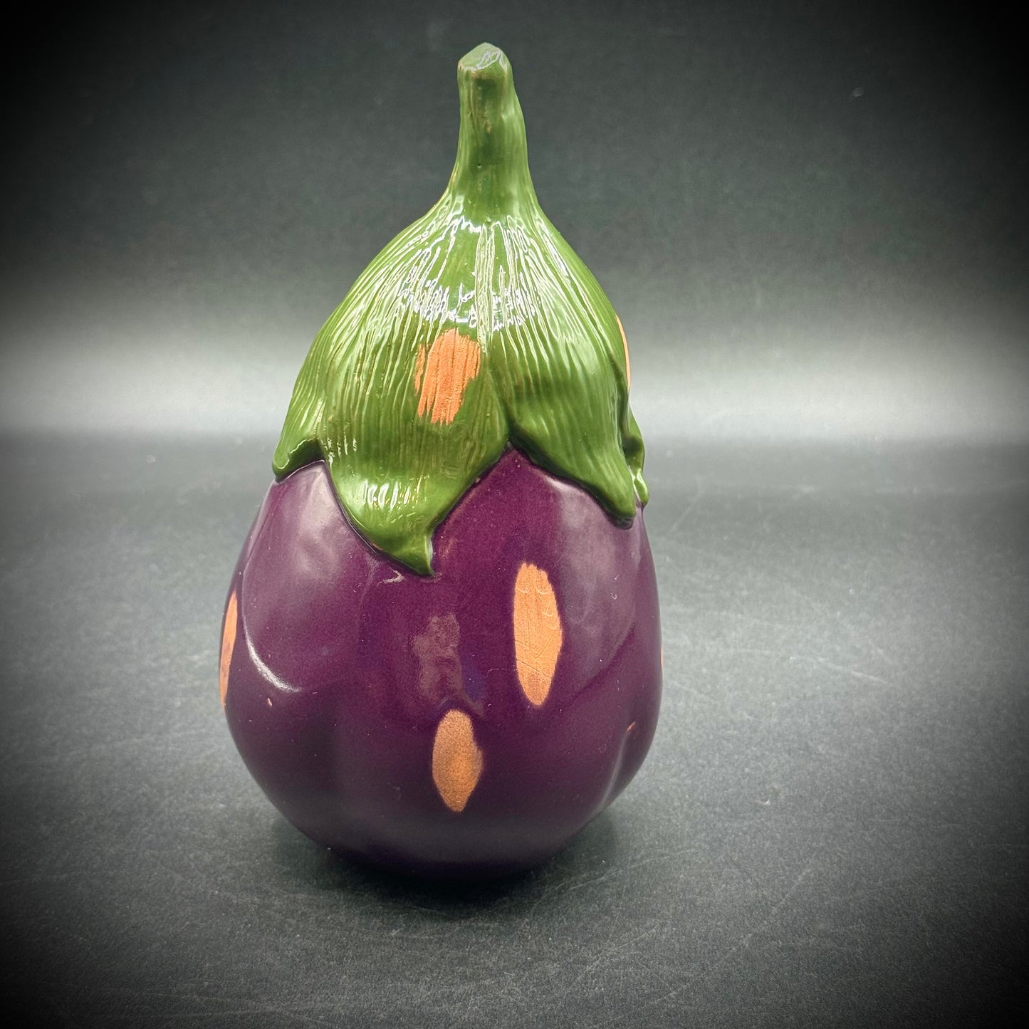 Decorative Ceramic Eggplant