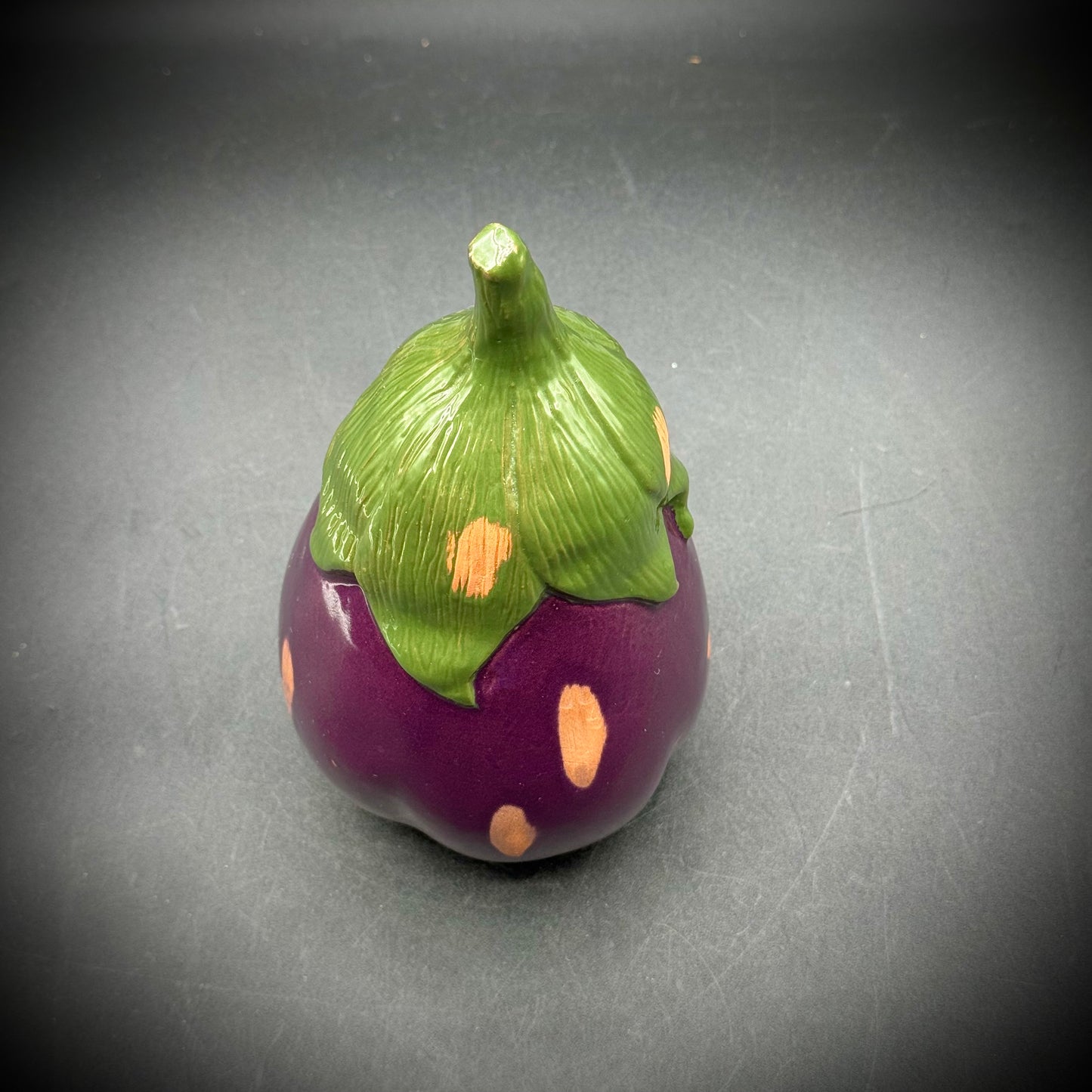 Decorative Ceramic Eggplant